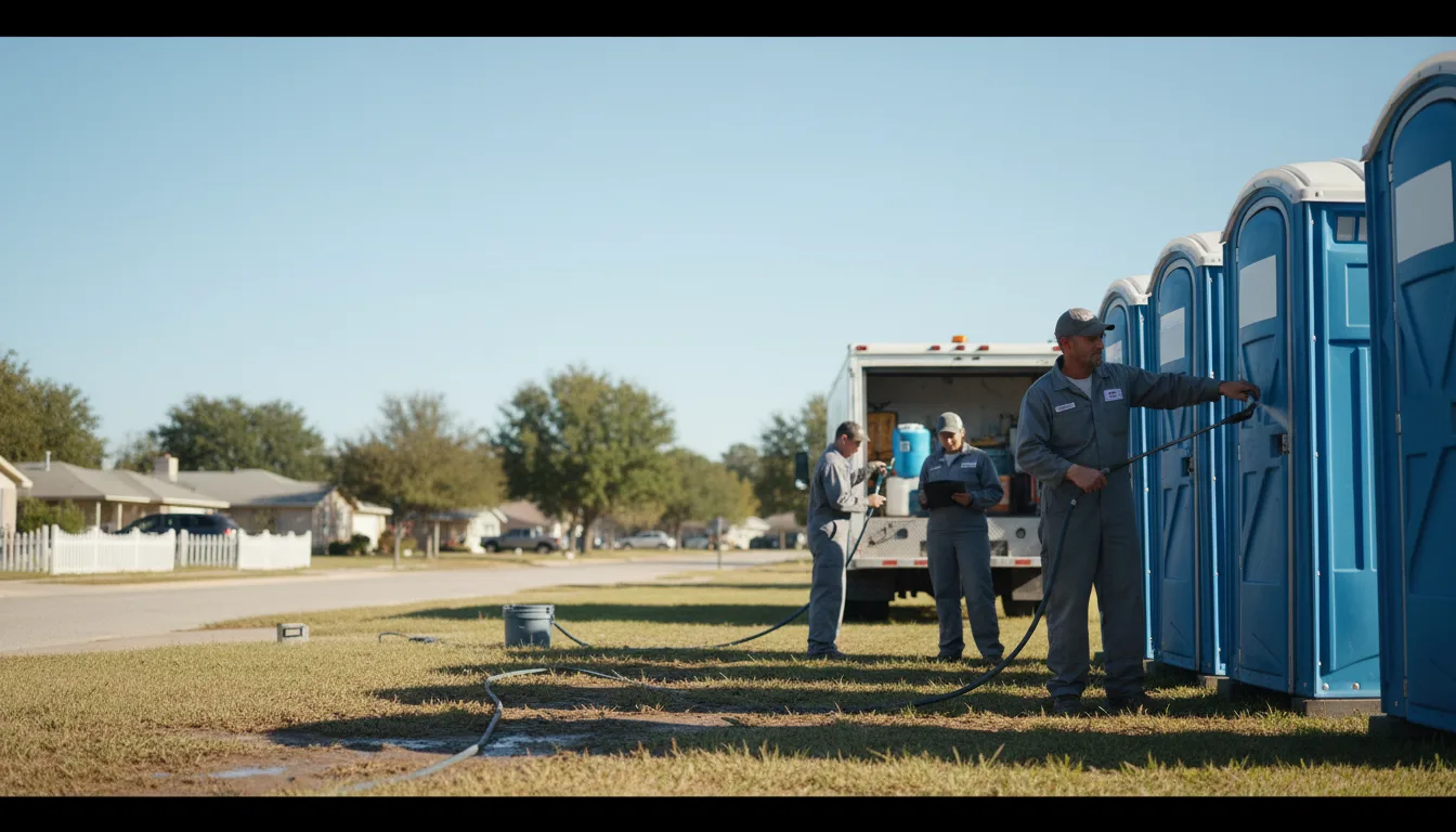 Long-Term Portable Toilet Rental in Columbus, IN near me